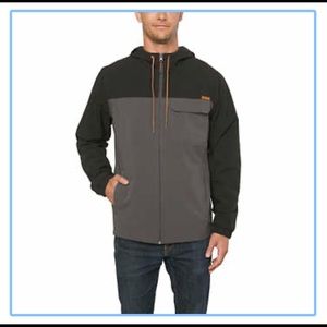 Mens Hooded Windbreaker Jacket